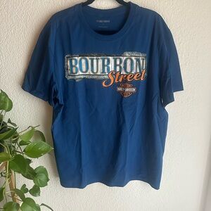 Harley-Davidson Blue Graphic T-Shirt